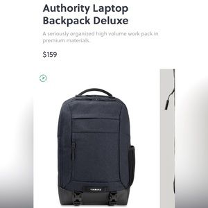 Timbuktu laptop backpack travel case. NEW